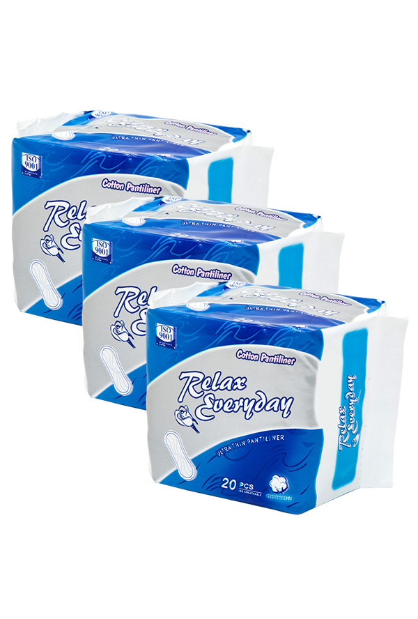 Σερβιετάκια Relax Everyday Value Pack 3x20τμχ.