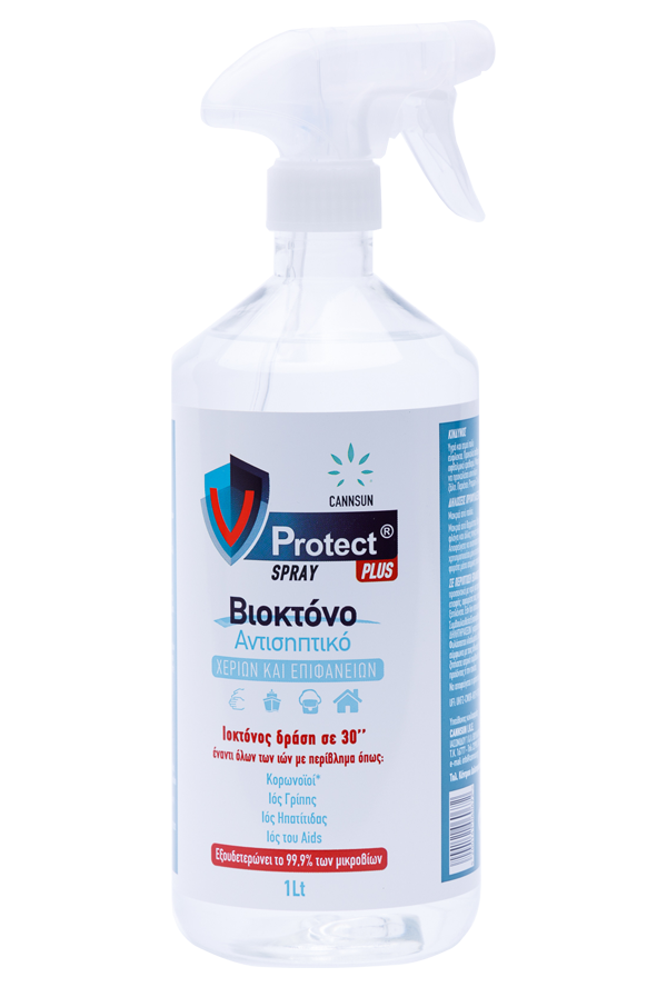 V Protect Plus Trigg. Αντισηπτικό Χεριών 1000ml