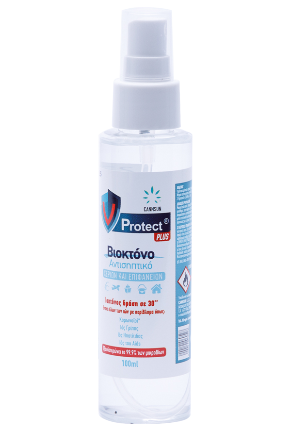 V Protect Plus Αντισηπτικό Χεριών 100ml